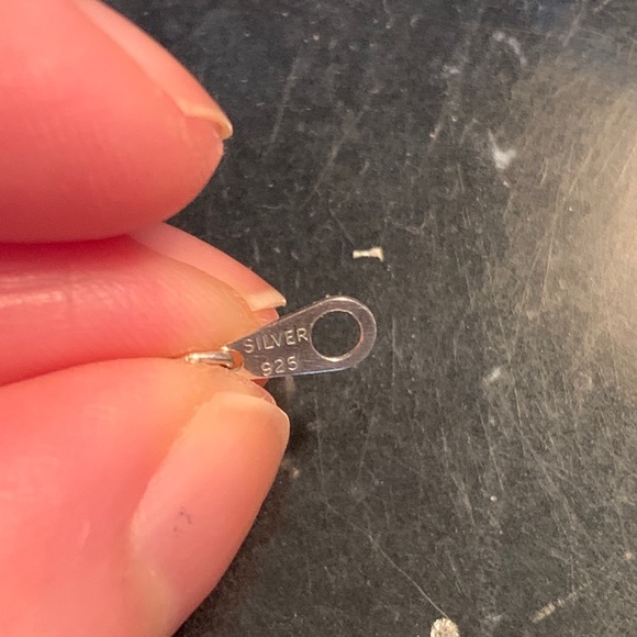 VINTAGE STERLING SILVER NECKLACE - Picture 7 of 7